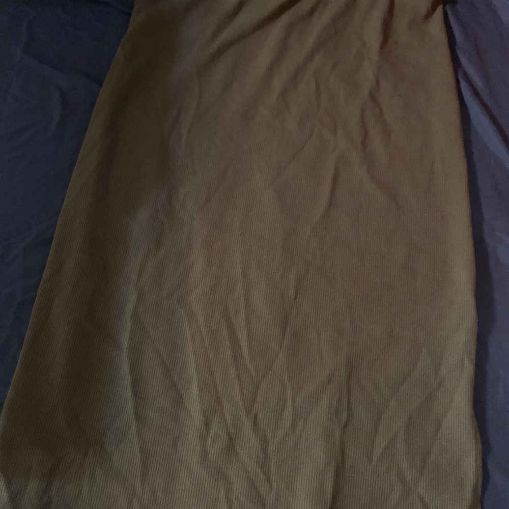 Forest Green Midi Skirt